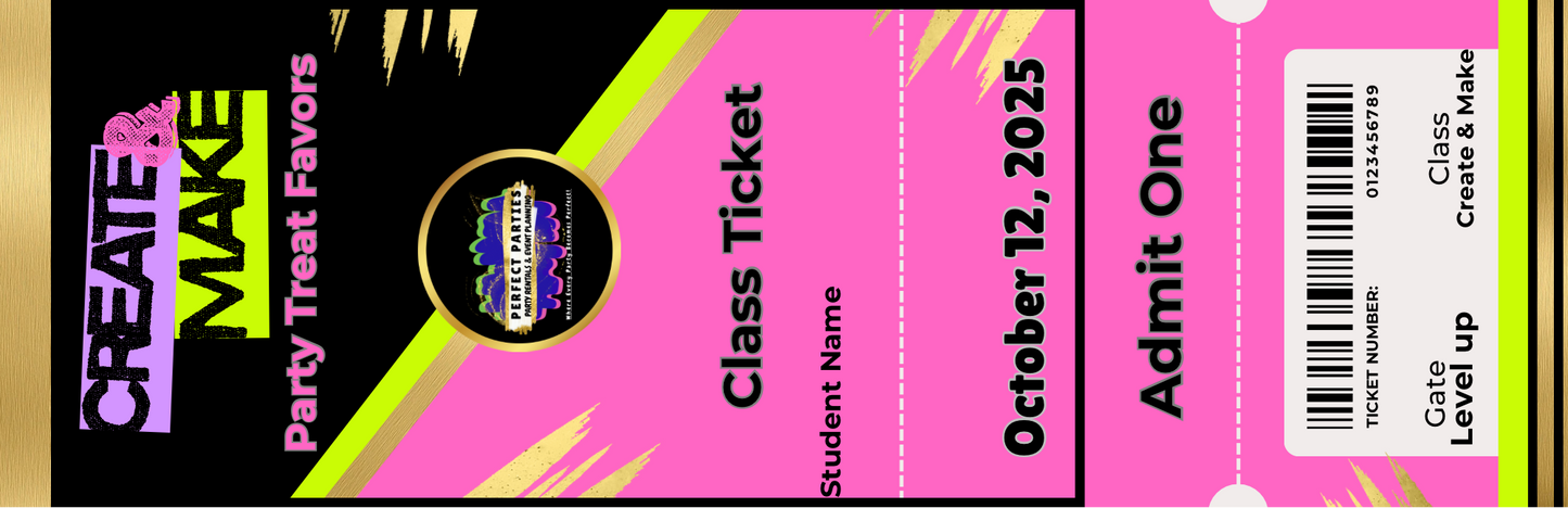 Create & Make Party Treats