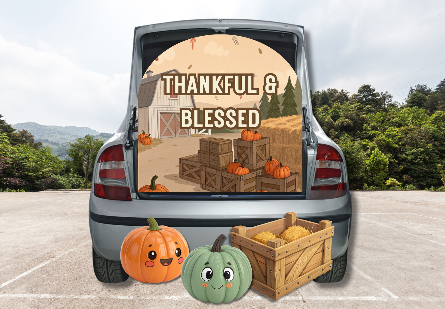Trunk or Treat Printable Templates