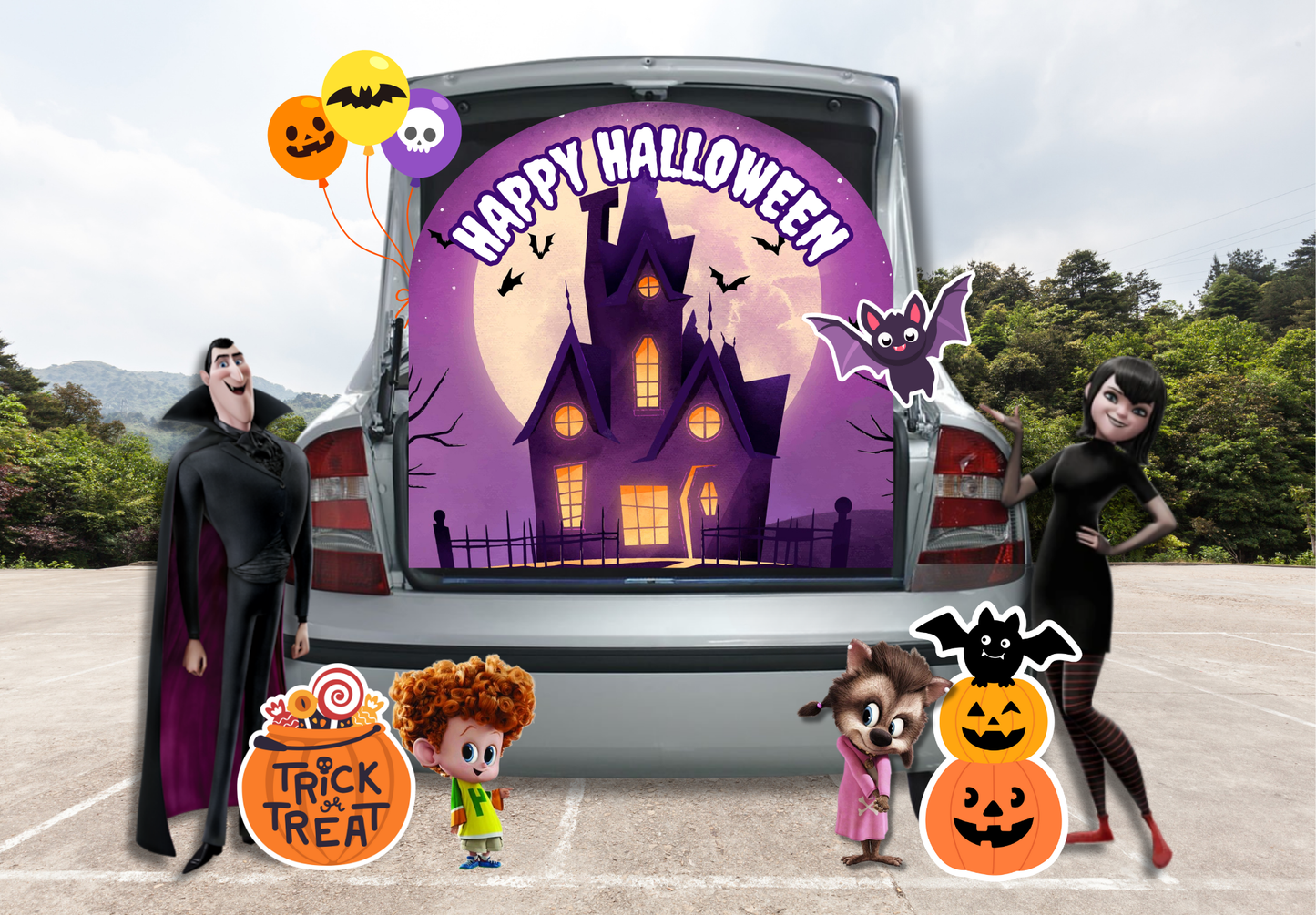 Trunk or Treat Printable Templates
