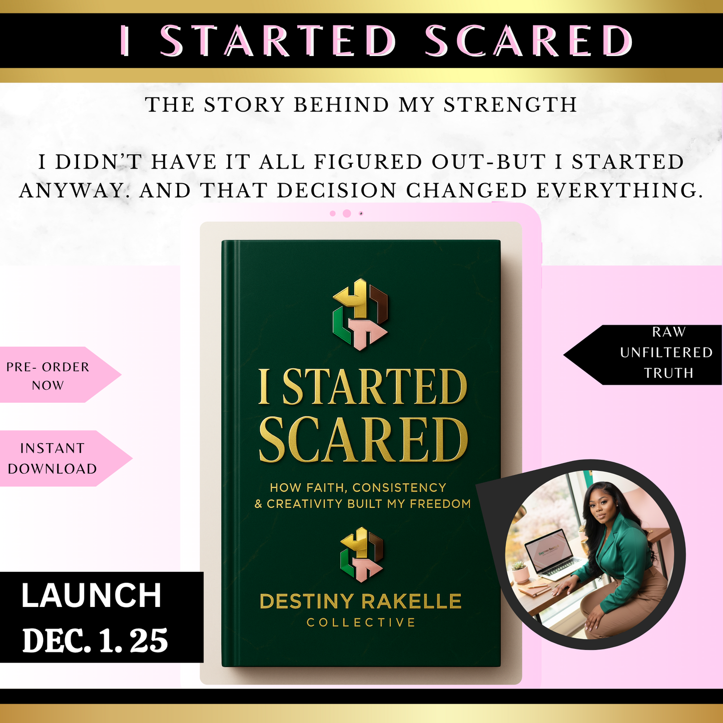 I Started Scared (pre-order now)