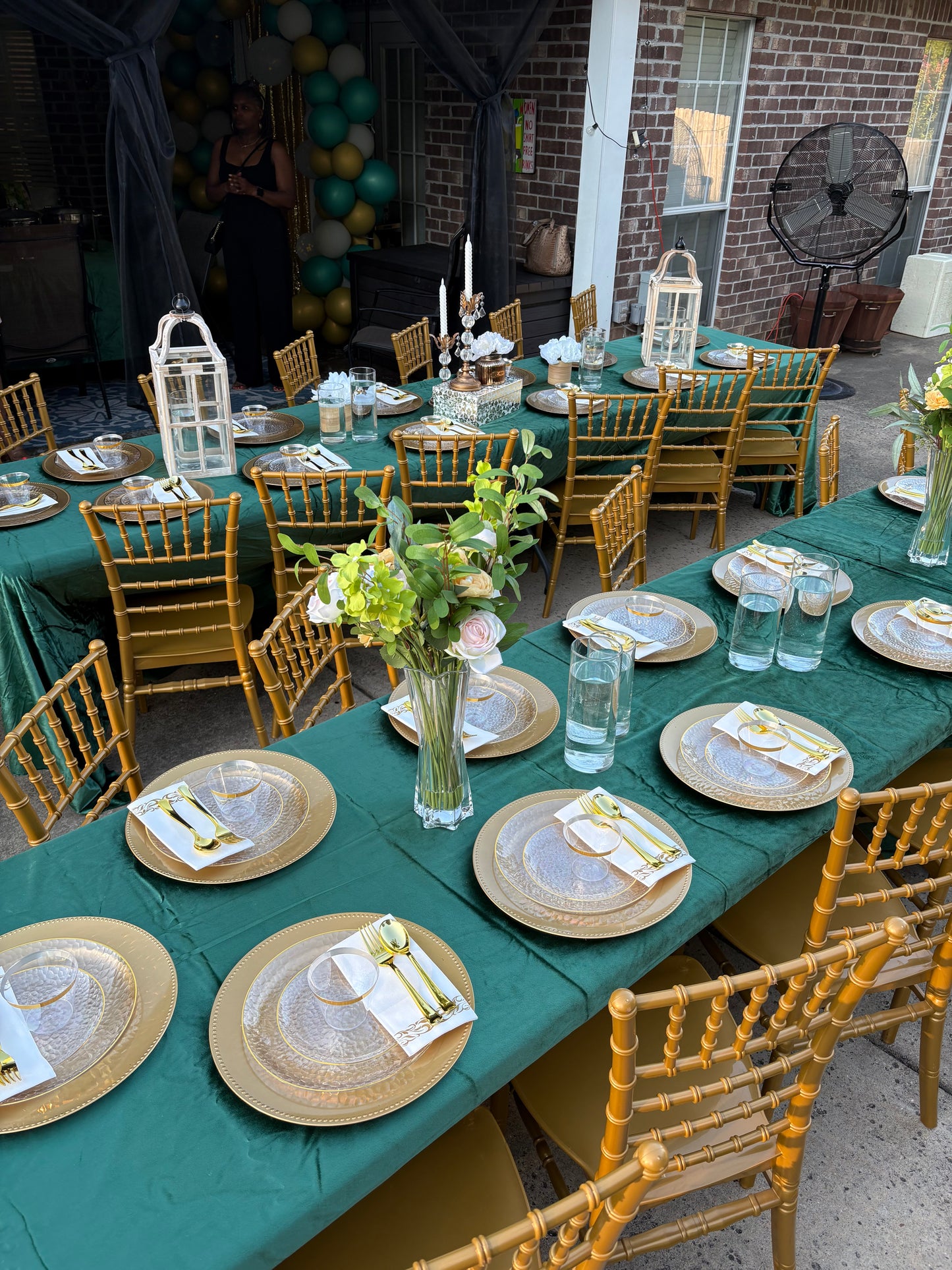 Gold Chivara Chair Rental