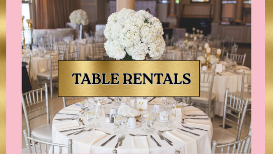 Table Rentals