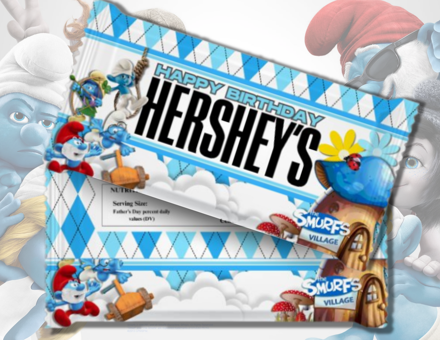 Smurfs Party Digitals