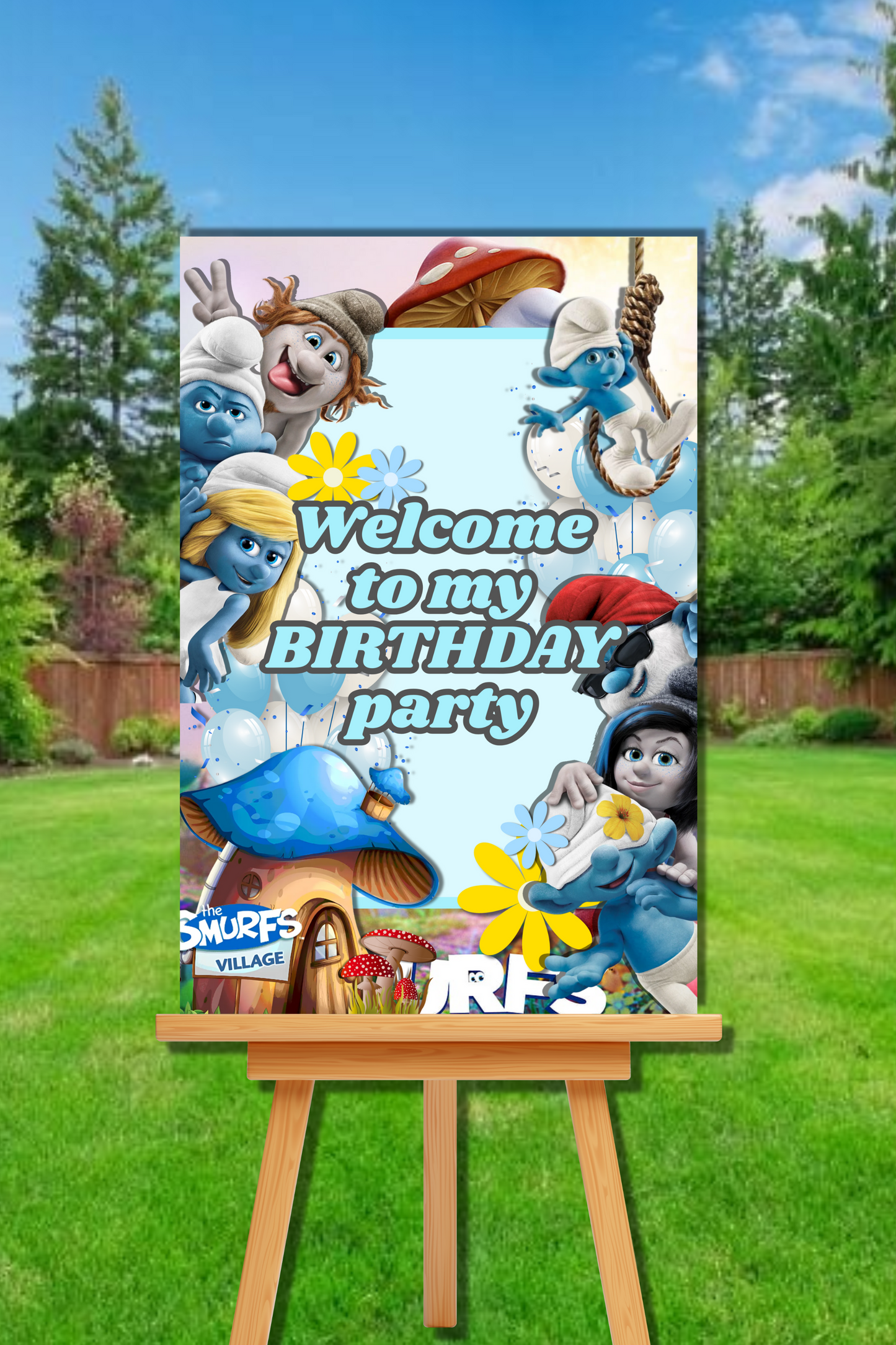 Smurfs Party Digitals