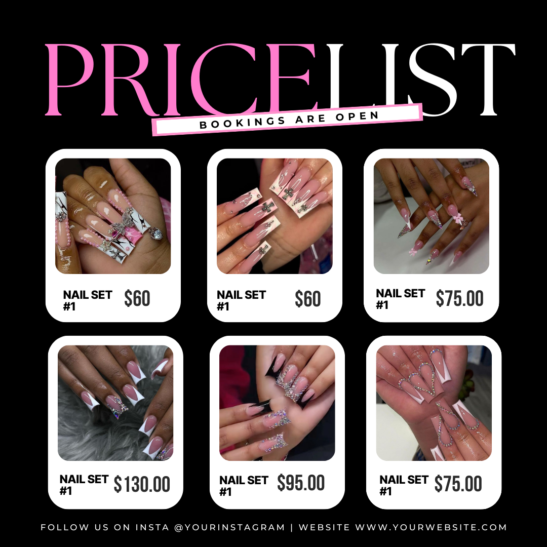 DIY NAIL TEMPLATE DIGITAL