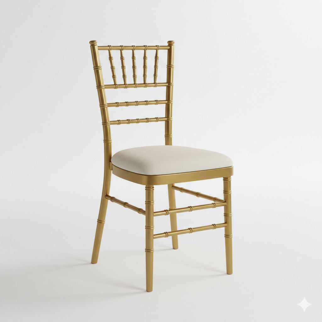 Gold Chivara Chair Rental