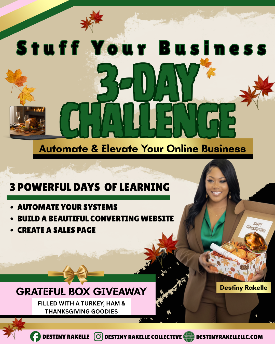 Stuff Your Business 3 Day Challenge