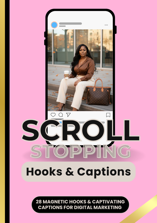 Scroll Stopping Hooks & Captions Ebook